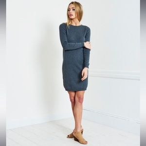 Charcoal sweater dress. Size small.